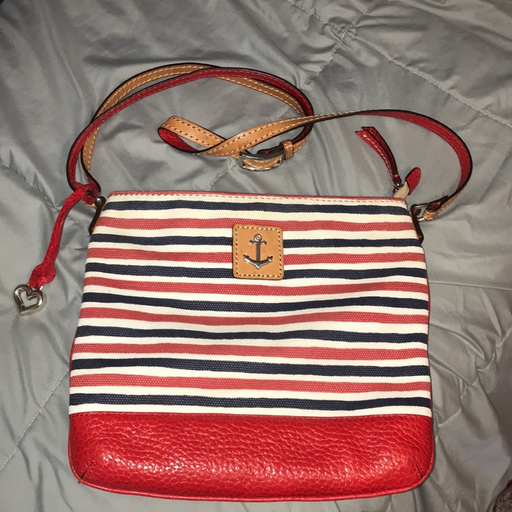 Brighton Nautical Red, White, & Blue Handbag